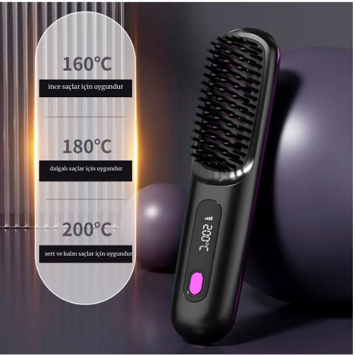 Fönica PRO – Taşınabilir Saç Düzleştirici ve Fön Makinesi